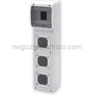 MST24S5007 Scat.Esterna 3 Prese Incasso 6 Moduli