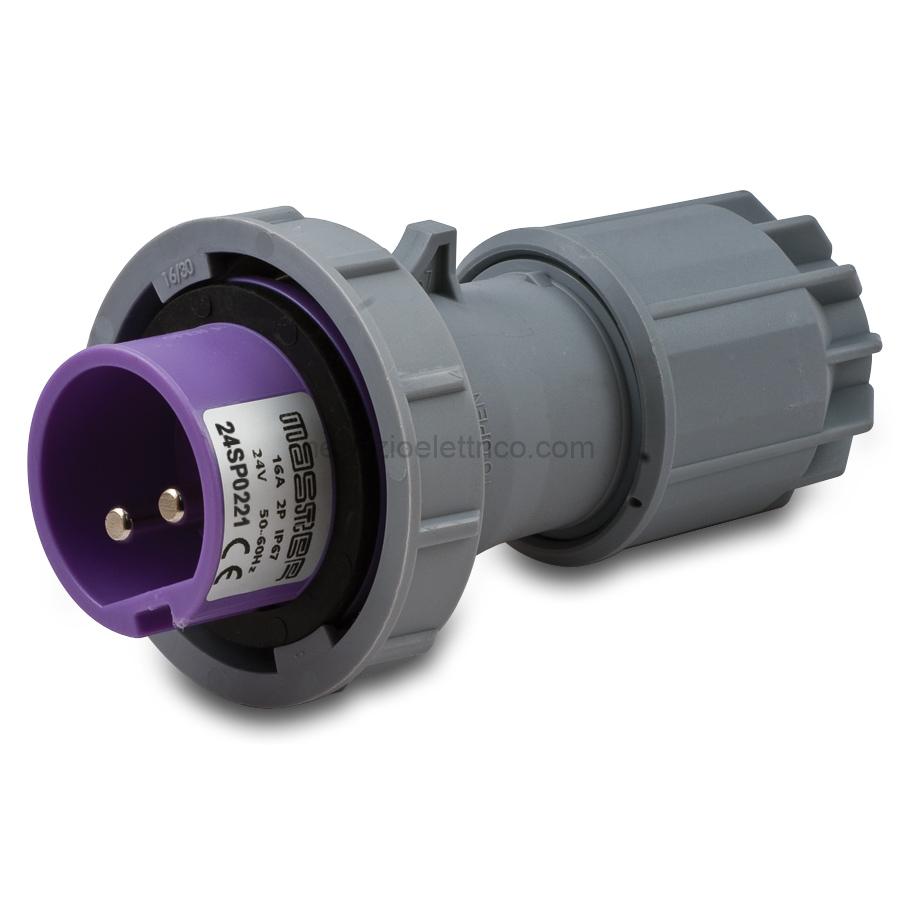 MST24SP0221 Sp.2P 16A 50/60Hz 24V IP67