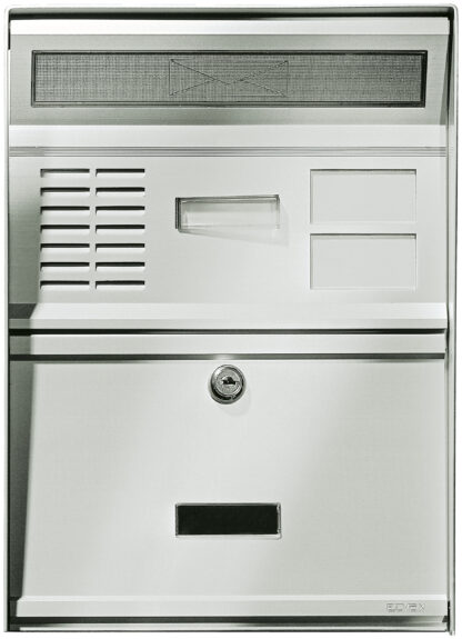 VIW2550/301 Targa portalettere 1 pulsante alluminio