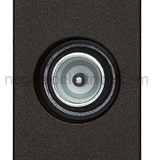 VIW30300.10G Presa TV-RD-SAT passante nero