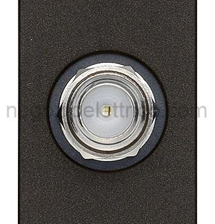 VIW30318.G Presa coassiale tipo F nero