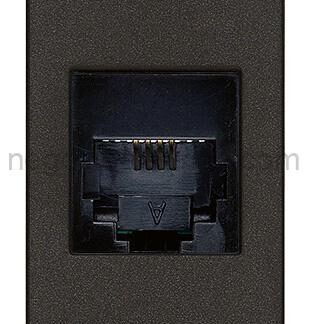 VIW30320.G Presa RJ11 6/4 nero