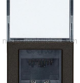 VIW30339.13G Presa RJ45 Netsafe Cat6 UTP nero