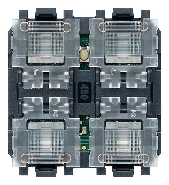 VIW30480 Comando domotico 4 pulsanti 2M