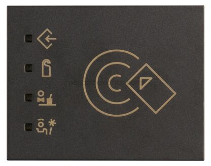VIW30567.G Fuoriporta RFID KNX nero