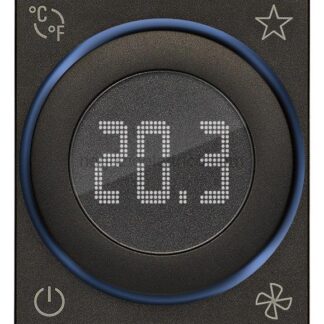 VIW30571.G Termostato rotella KNX 2M nero