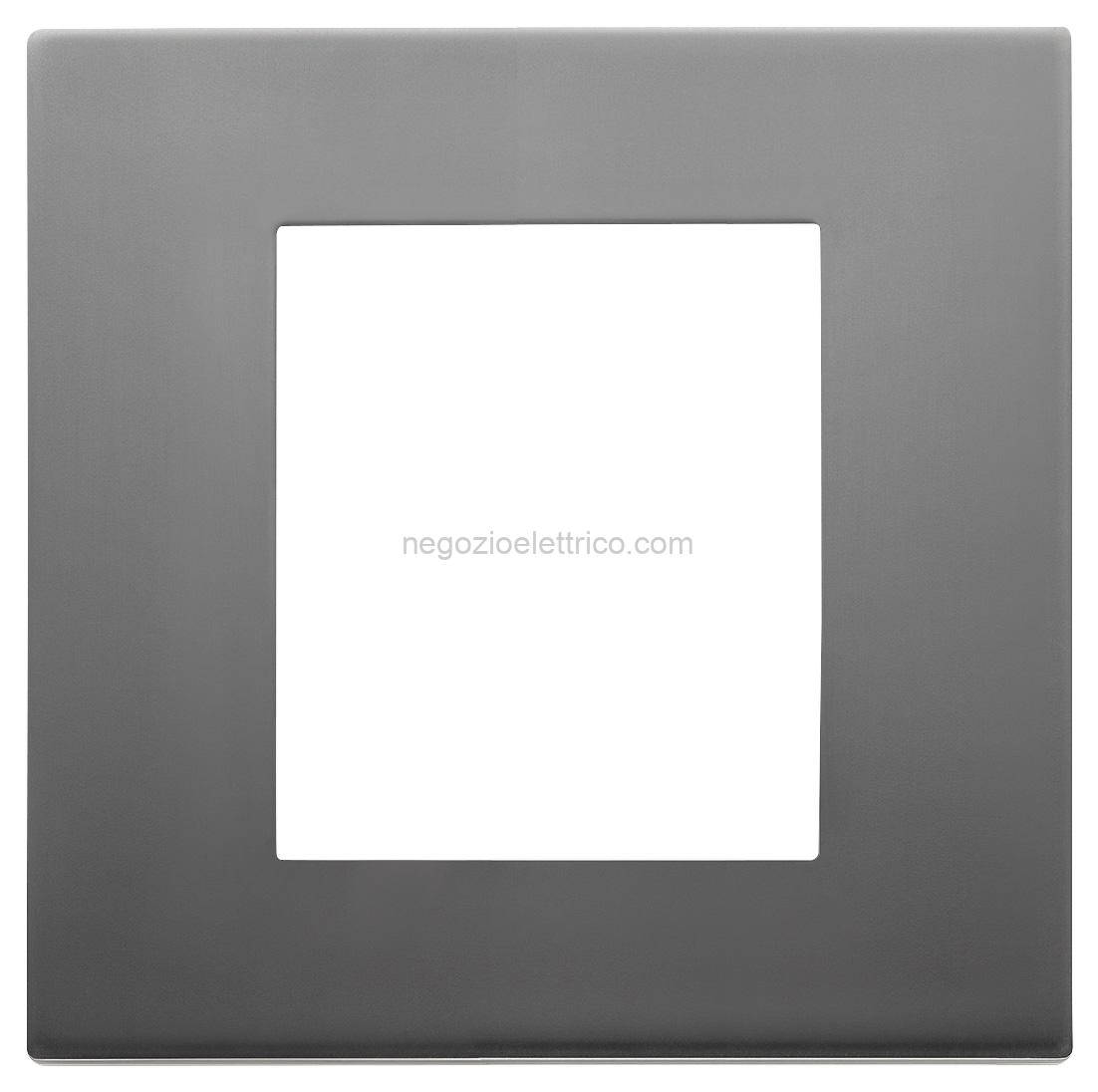 VIW30642.72 Placca 2M inox satinato