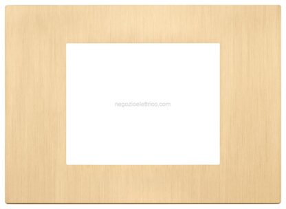 VIW30653.70 Placca 3M oro spazzolato