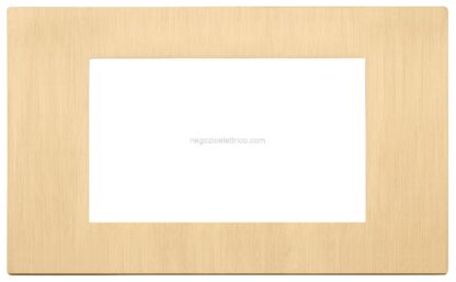 VIW30654.70 Placca 4M oro spazzolato