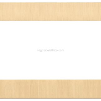 VIW30657.70 Placca 7M oro spazzolato