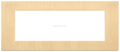 VIW30657.70 Placca 7M oro spazzolato
