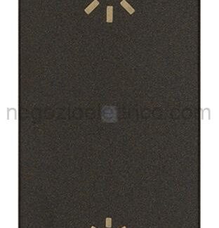 VIW31000A.RG Tasto 1M assiale simbolo dimmer nero