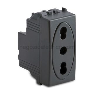 MST31159 MODO Presa 2P+T 16A Bivalente GRIGIO