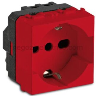 MST31170R MODO Presa P40 univ. 2P+T 16A ROSSO