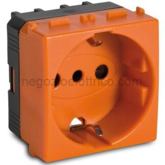 MST31175A MODO Presa P30 Schuko 2P+T 16A ARANCIO