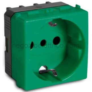 MST31175V MODO Presa P30 Schuko 2P+T 16A VERDE