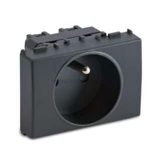 MST31177.3 MODO Pr.2P+T 16A St.Francese 3Mod.GRIGIO