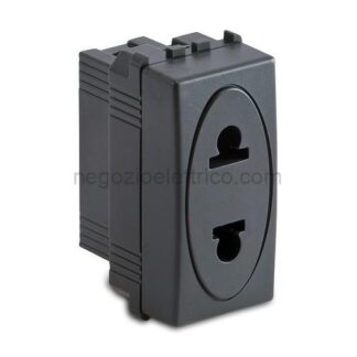 MST31185-4 MODO Presa 2P15A 250V EUROAMER.D.4 GRIGI