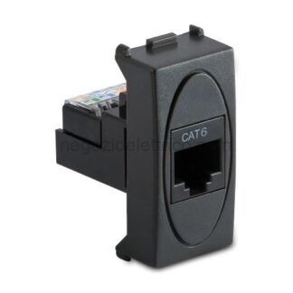 MST31220 MODO Presa RJ45 Cat.6 Non Schermata GRI