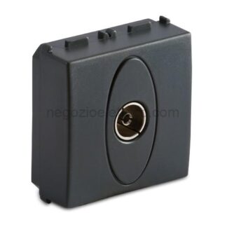 MST31254.2 MODO Presa TV 9,5mm finale 2Mod.GRIGIO