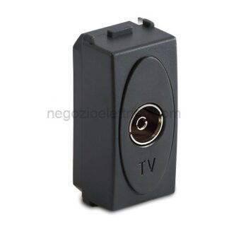 MST31255 MODO Presa TV 9,5mm pass. finale GRIGIO