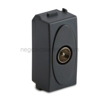 MST31265 MODO Presa coax IEC maschio GRIGIO