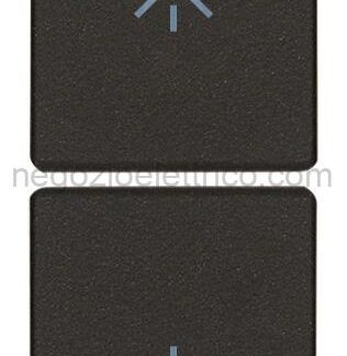 VIW31480.RG Due mezzi tasti 1M dimmer nero