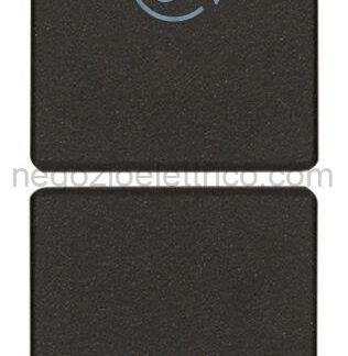 VIW31480.TG Due mezzi tasti 1M sorg./traccia nero