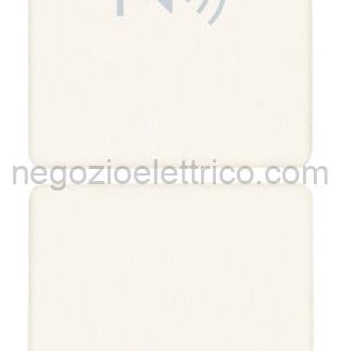 VIW31480.VB Due mezzi tasti 1M ON/OFF volume bianco