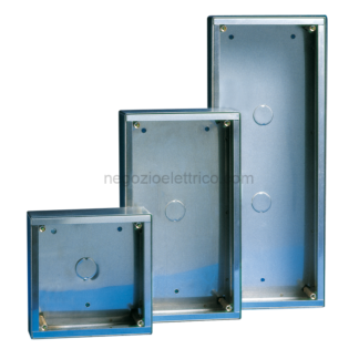 COE3159/3 CUSTODIA DA PARETE IN ACCIAIO INOX SERIE ..
