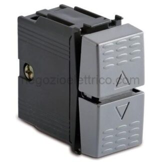 MST33026 STEEL Commutatore 1P 10AX (3 Morsetti)