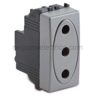 MST33163 STEEL Presa 2P+T 16A