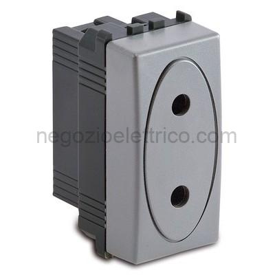 MST33180 STEEL Presa2P 10A 250V c.sic.dia.4