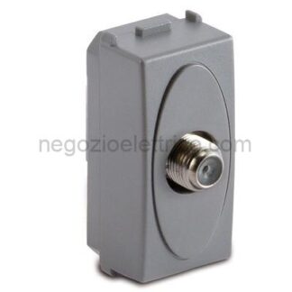 MST33266 STEEL Presa TV Connettore IEC Femmina