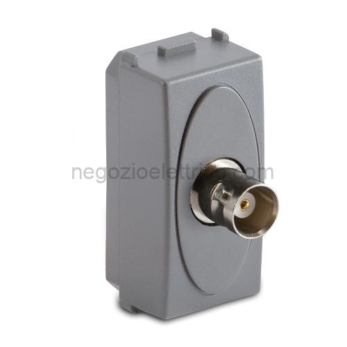 MST33267 STEEL Presa coax BNC femmina