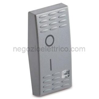 MST33611 STEEL Coprit.Interr.Bipolare Illum