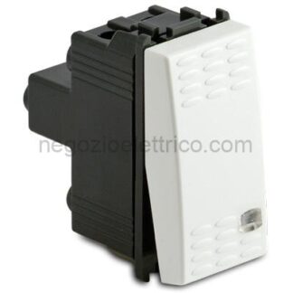 MST36013 MODO Deviatore Tasto Luce 1P 16AX BIANCO
