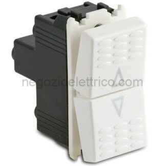 MST36020 MODO Pulsante Doppio 1P NO+1P NO BIANCO