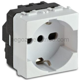 MST36170 MODO Presa P40 Schuko univ.2P+T 16A bian