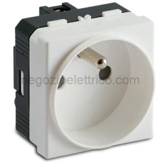 MST36177 MODO Presa 2P+T 16A Francese BIANCA