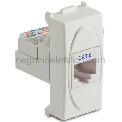 MST36220 MODO Presa RJ45 Cat.6 Non Schermata BIAN
