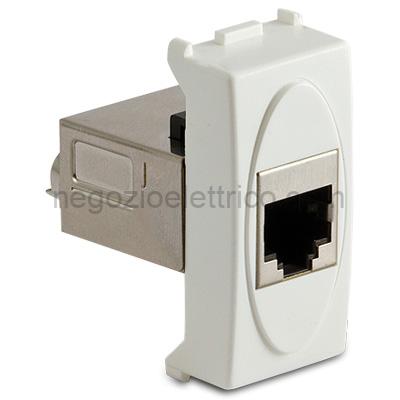 MST36221 MODO Presa RJ45 Cat.6 Schermata BIANCA