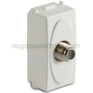 MST36266 MODO Presa coax tipo SAT 75 ohm BIANCO
