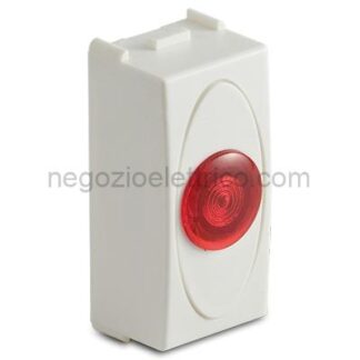 MST36380 MODO Portalamp.Spia ROSSA S.BIANCO