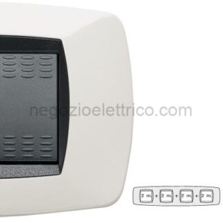 MST39TC102-4 MODO Placca 2+2+2+2 Posti BIANCO