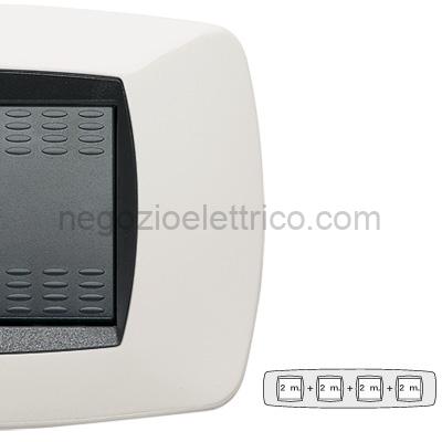 MST39TC102-4 MODO Placca 2+2+2+2 Posti BIANCO