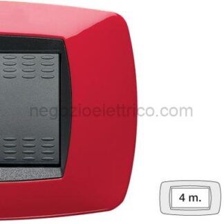 MST39TC154 MODO Placca 4 Posti ROSSO