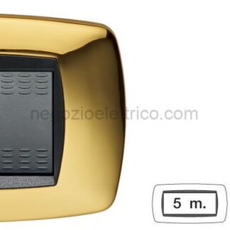 MST39TC215 MODO Placca 5 Posti OTTONE