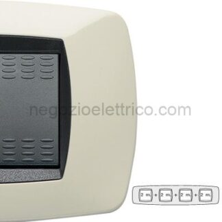 MST39TC282-4 MODO Placca 2+2+2+2 Posti AVORIO