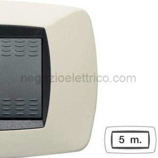 MST39TC285 MODO Placca 5 Posti AVORIO